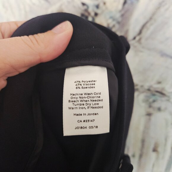 NWT Talbots Barely Boot Pants Size 0P Navy Blue $109 - Picture 5 of 10